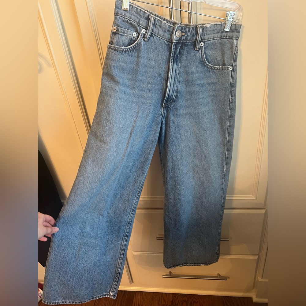 Zara wide leg jeans